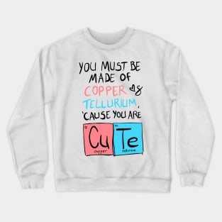 Cute Meme Chemical Design Crewneck Sweatshirt